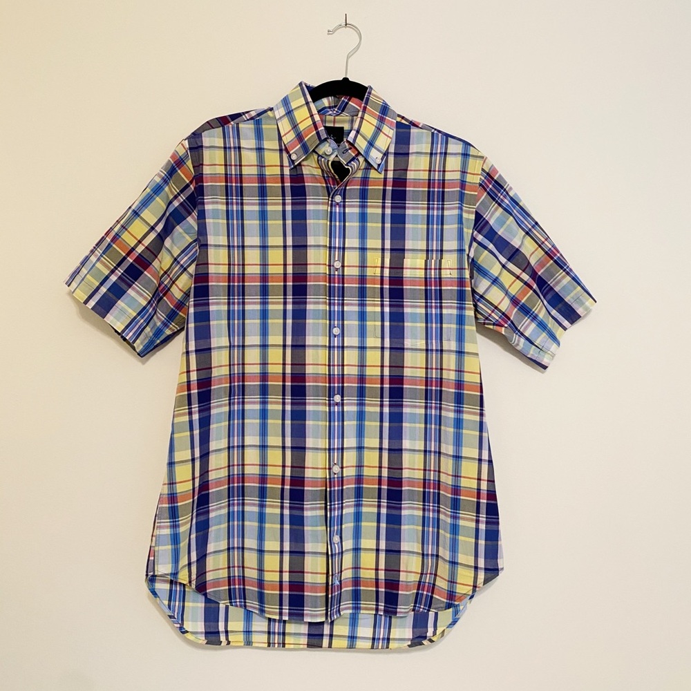 Tailorbyrd Men’s Short Sleeve Button Down Shirt
